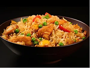 Chinese Chicken Schezwan Fried Rice
