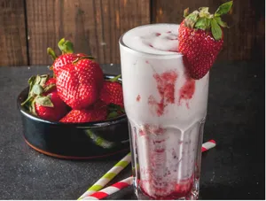 Strawberry Lassi