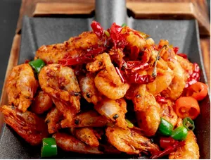 Pepper Prawns