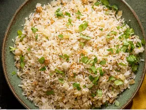Onion Chilli Fried Rice
