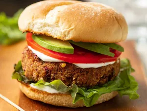 Red-Bean Patty Burger