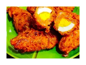 Egg Onion Pakoda