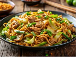 Chinese Chicken Shangai Noodles