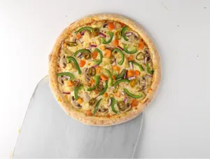 Capsicum Onion Pizza