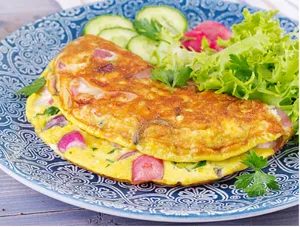 Mixed Veg Omelette