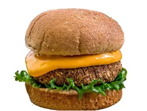 Veg Cheese Mexican Burger