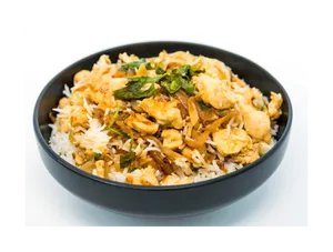 Egg Biryani Half