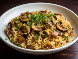 Mushroom Fried Rice