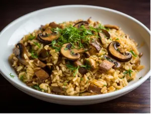 Mushroom Fried Rice