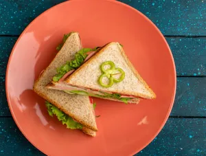 Tandoori Veggie Cheese Grilled Sandwich