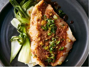 Soya fish with Brown Ginger