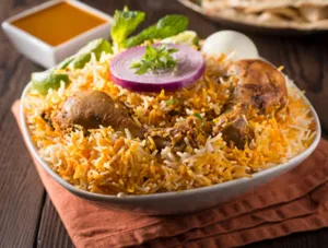 Chicken Dum Biryani Single