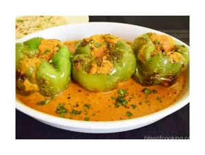 Stuffed Capsicum Masala