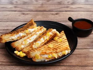 Corn Cheese Sandwich