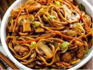 Mushroom Noodles