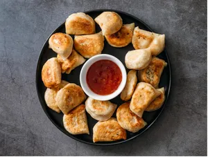 Paneer Peri Peri Fried Momo