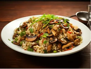 Mushroom Fried Rice