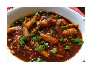 Baby Corn Crispy With Garlic Souce