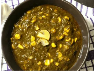 Palak Corn Mushroom