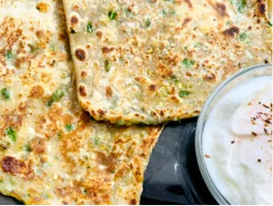 Green Chilli Paratha