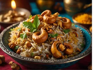 Kaju Biryani