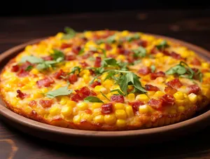 Golden Corn Pizza 10"