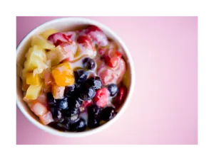 Fruit Salad Ice Cream