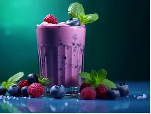 Black Current Thick Shakes