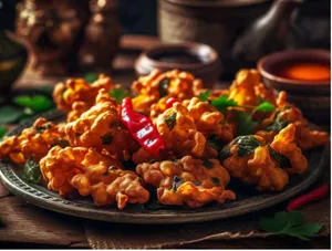 Chilly Chicken Pakoda