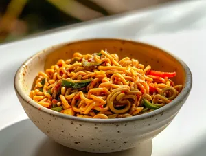 Veg Cheese Schezwan Maggi