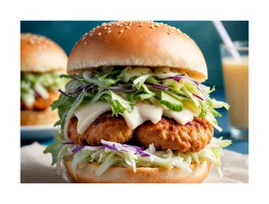 Paneer Cheese Tikka Burger