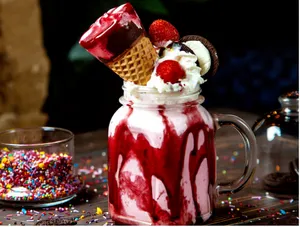 Oreo Strawberry Shake