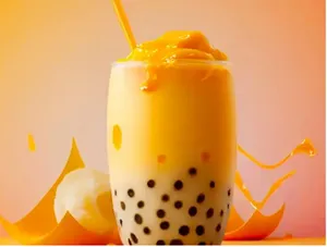 Mango Bubble  Shake