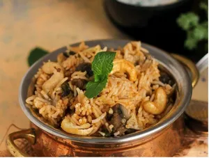Mushroom Biryani