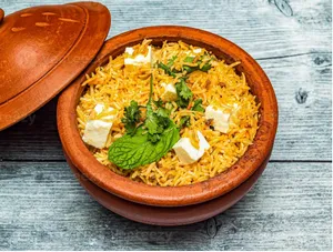 Kaju Paneer Biryani