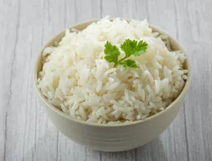 White Rice Half