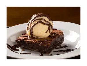 Brownie With Ice Cream