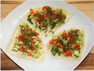 Keema Masala Papad