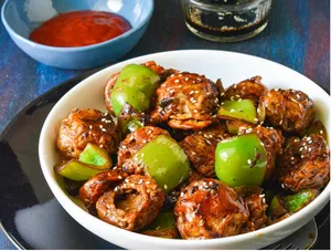 Mushroom Chilli