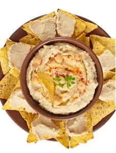 Nachos with Cheese Sauce