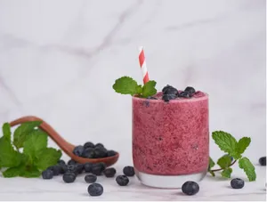 Berry Blueberry Shake Mocktail