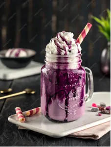 Blackcurrant Milkshake