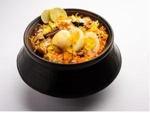 Egg Handi Biryani