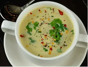 Veg mint Garlic Shorba