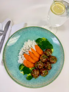 BBQ MANGO HABANERO BEEF MEATBALLS