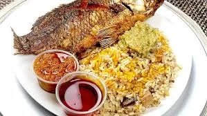 DRY RICE WITH FISH