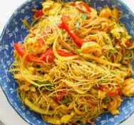 Singapore Curry Rice Noodles