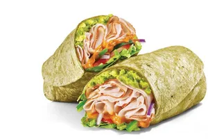 Baja Turkey With Sliced Avocado