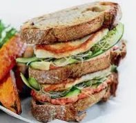Grilled Chicken Breast Club Sandwich