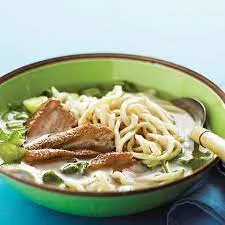 Roast Duck Chinese Noodle Soup